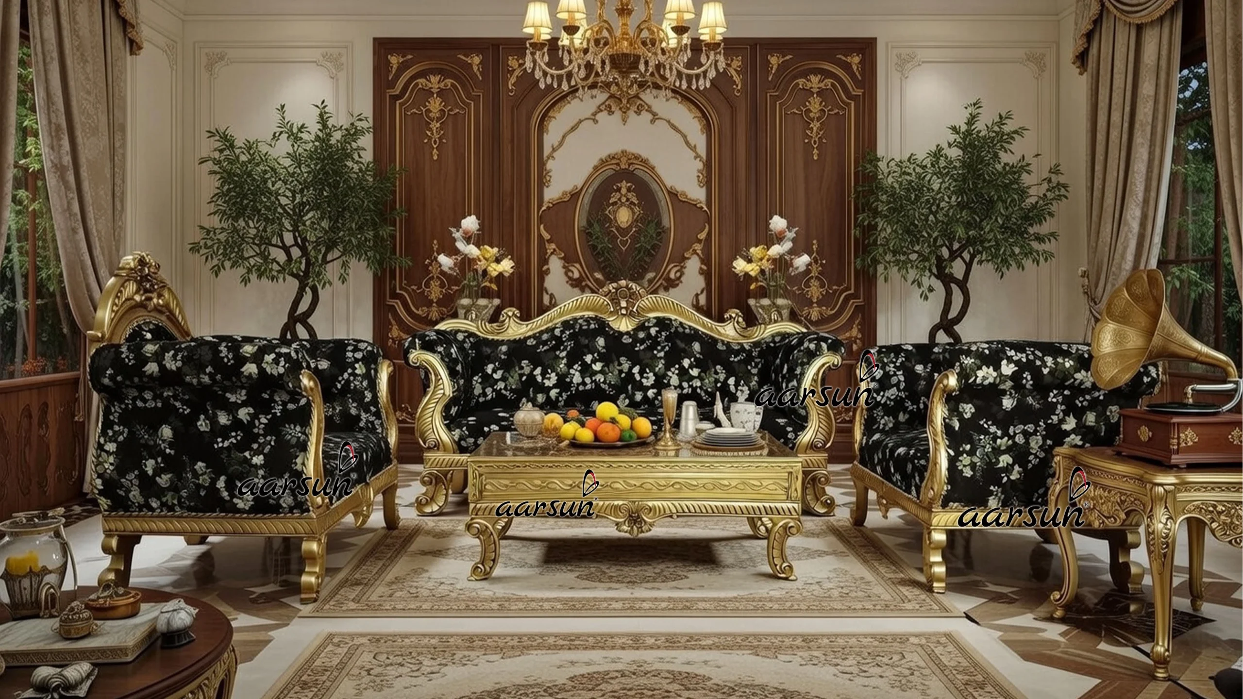 European Sofa Set Living Room Furniture YT-25