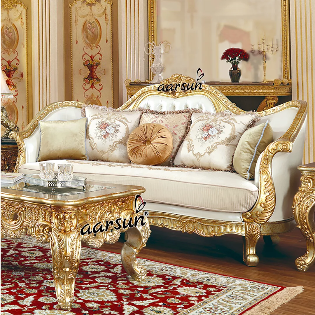 European Style Luxury Sofa Set view 3