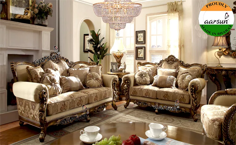 Exclusive European Luxury Sofa Set LUXURY-0019