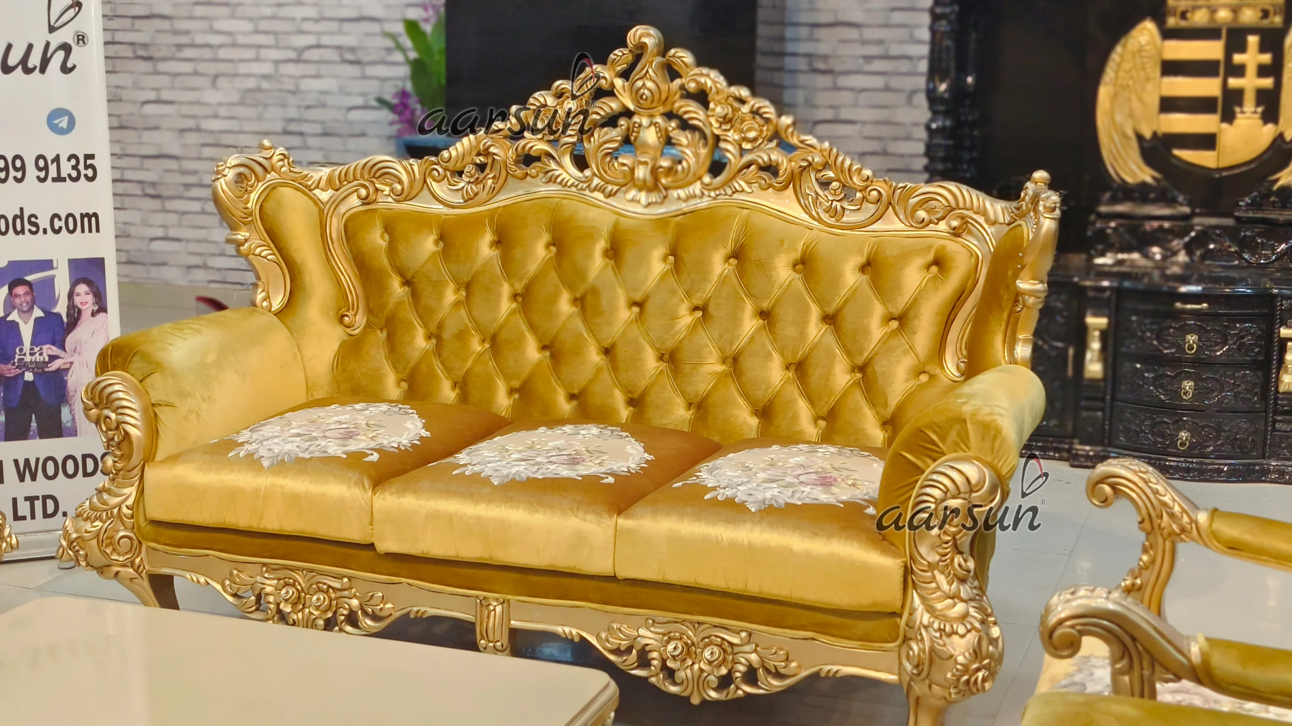 Exclusive Sofa Set Design for Royal Homes view 6