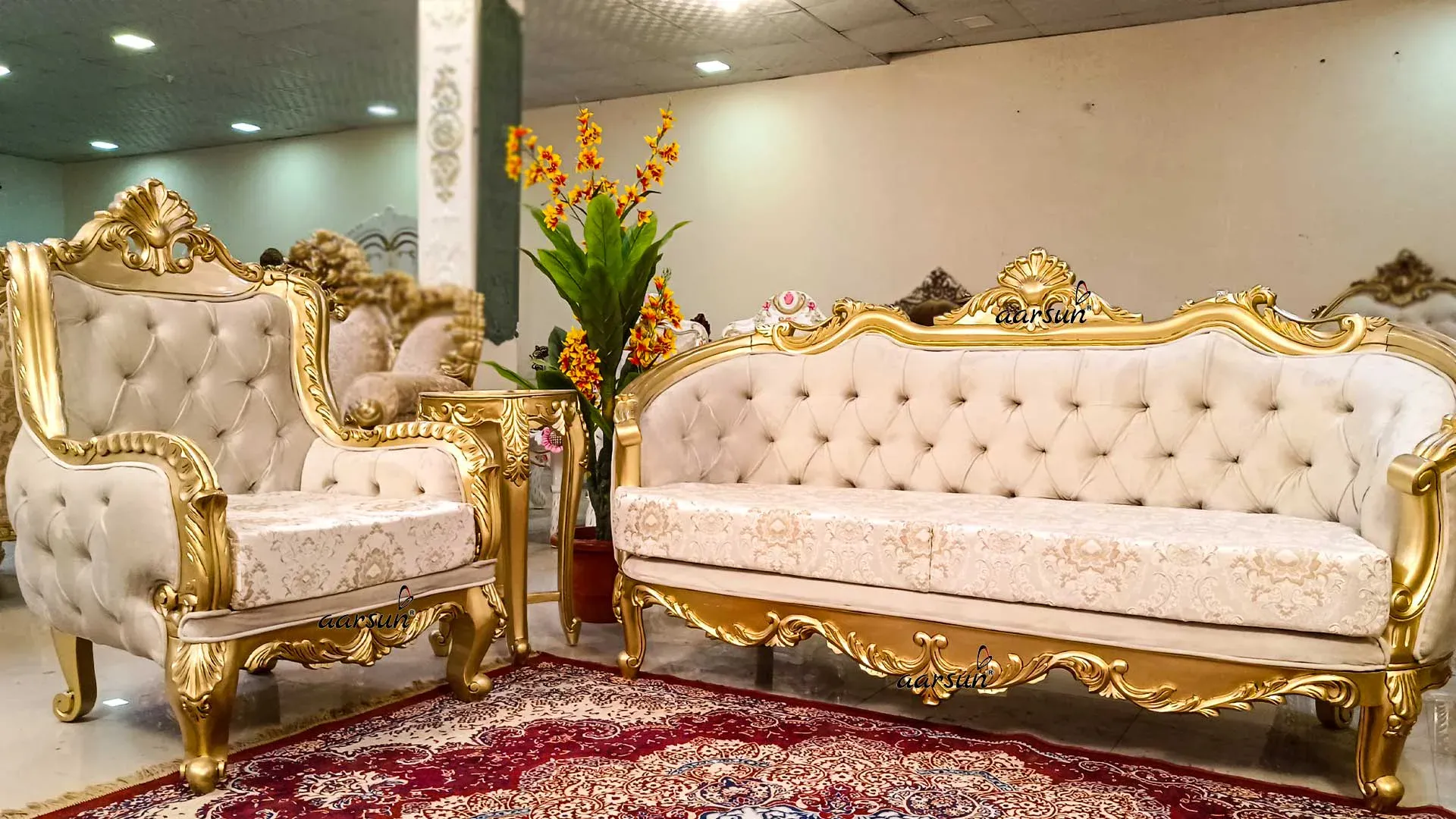 Finest Sofa Set for Luxury Homes LUXSF-0021 view 3