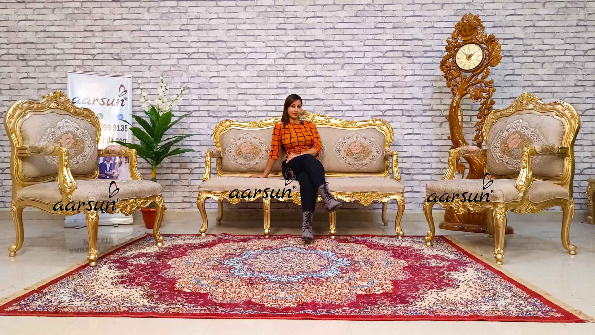 French Design Luxury Sofa Set LUXSF-0020 view 5