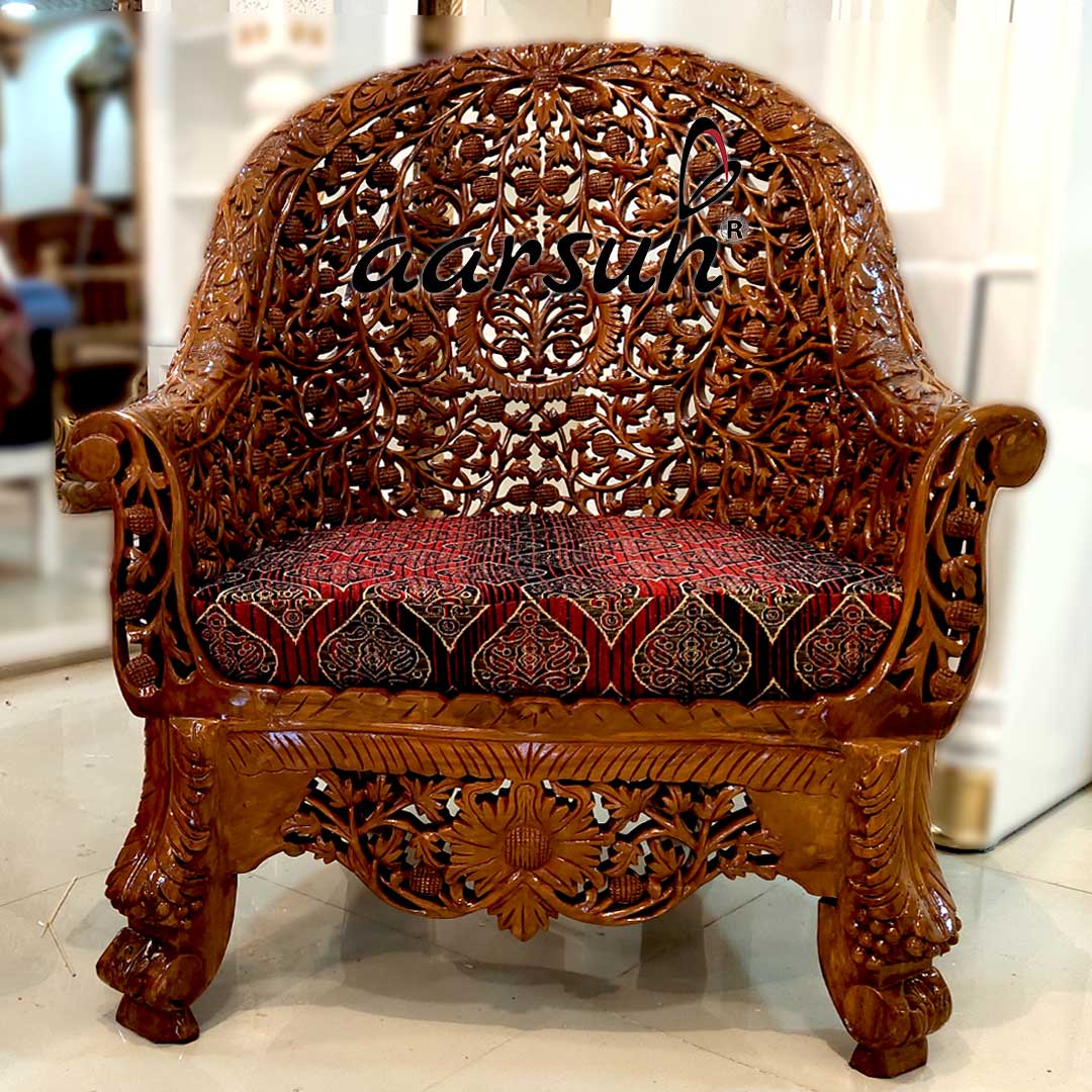 Fully Carved Classic Sofa Design YT-225 view 6