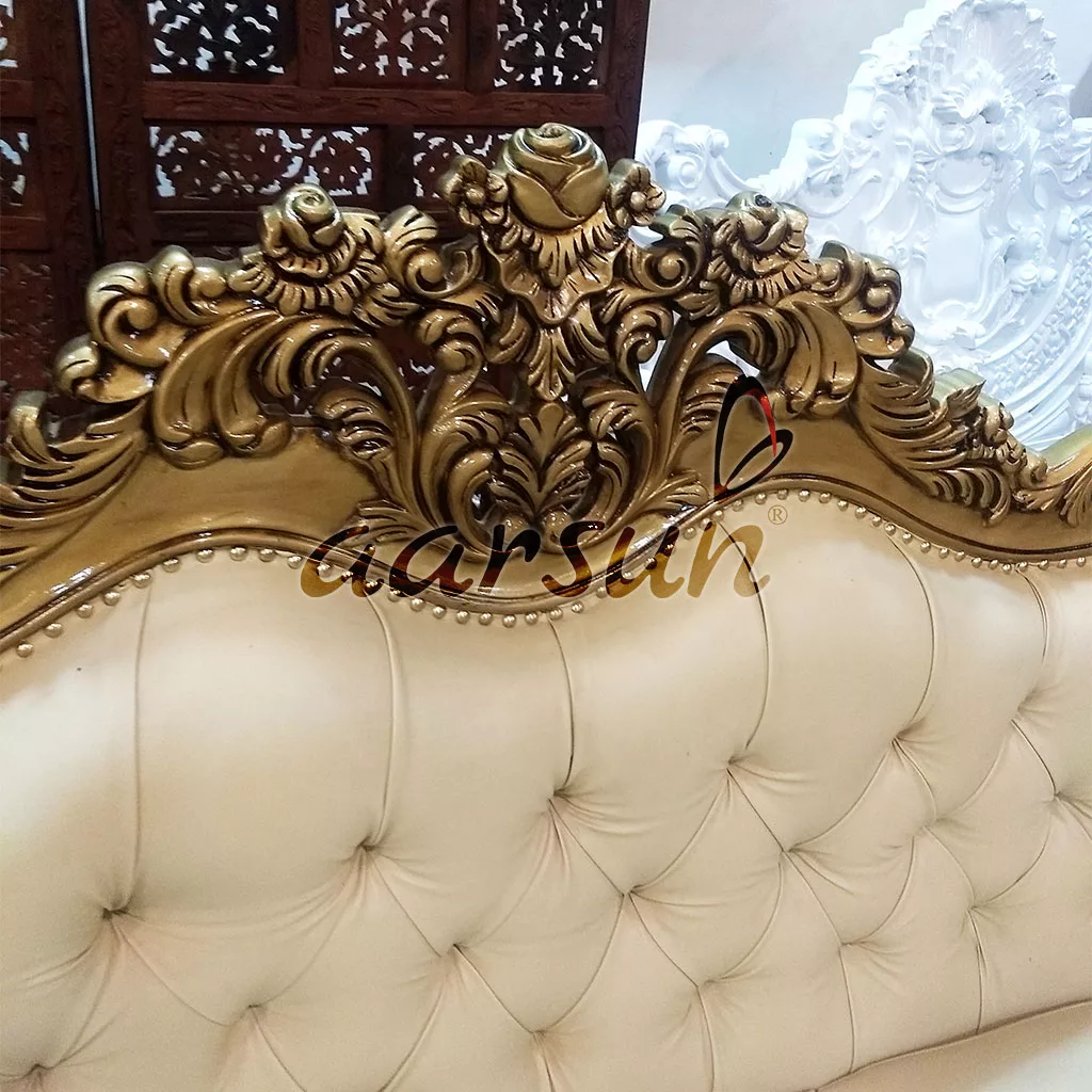 Fully Carved Wooden Royal Sofa Set YT-104 view 7