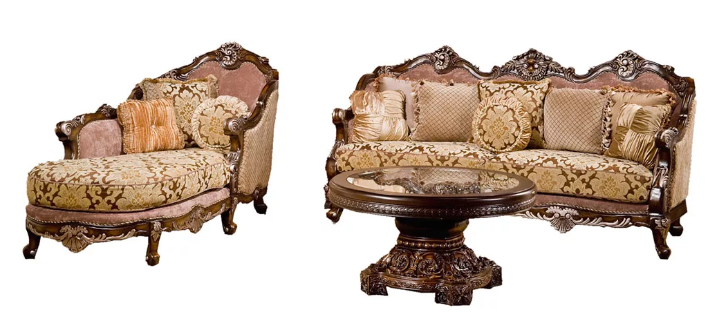Fully Hand-Carved Wooden Sofa – SF-0069 view 3