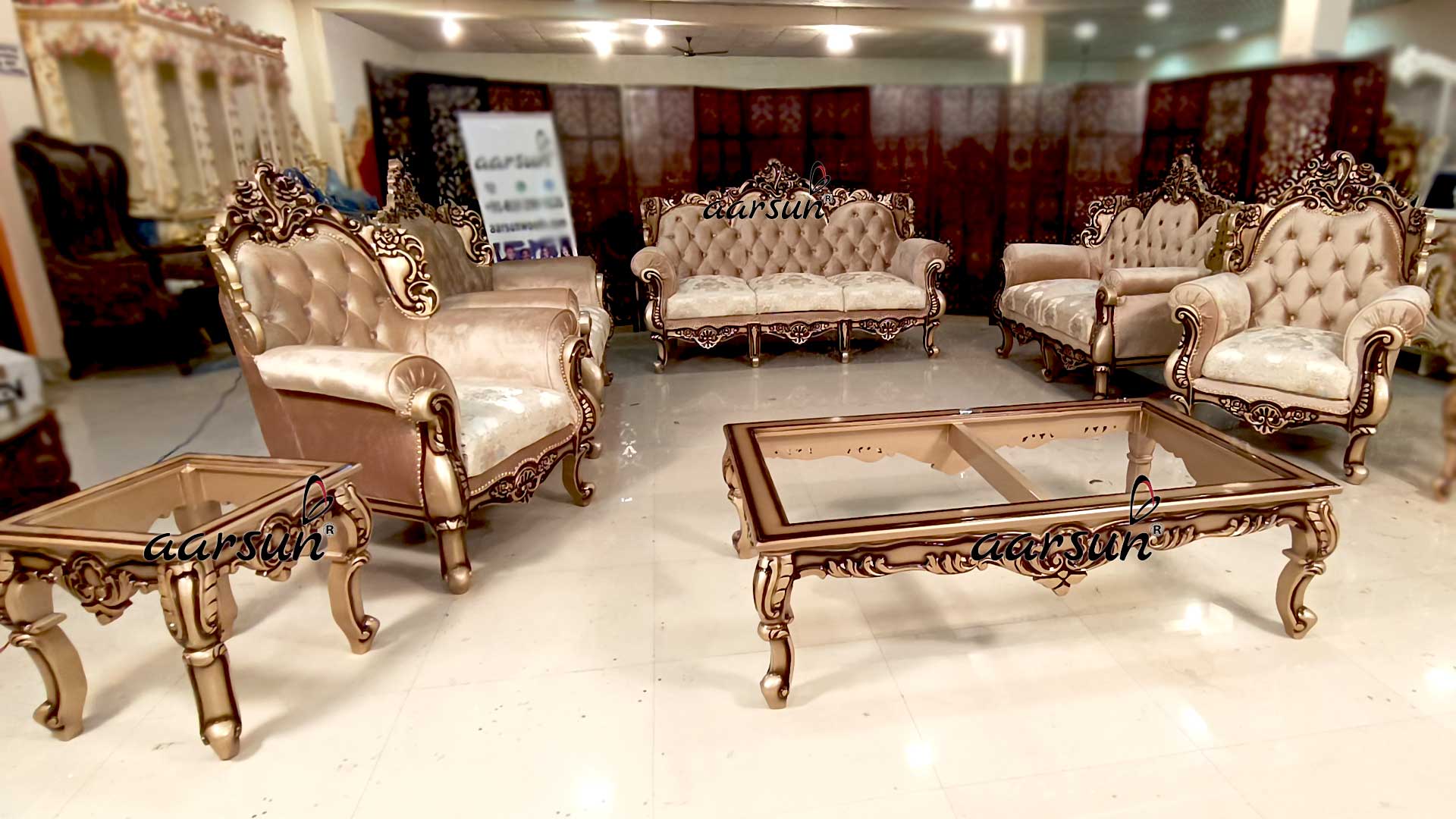 Gold Rush Sofa Set YT-692 view 5