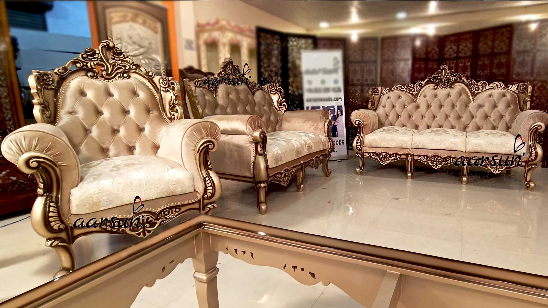 Gold Rush Sofa Set YT-692 view 6