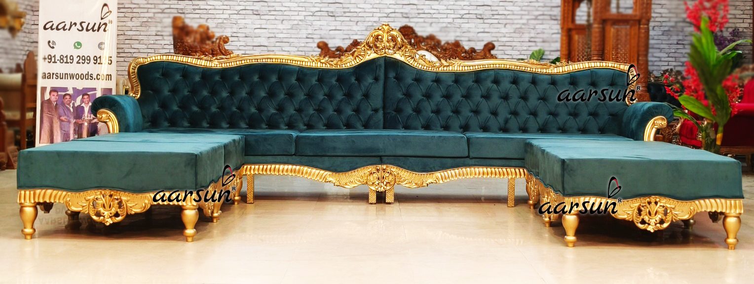 Grand Sofa Set Setup, Living Room Furniture view 7