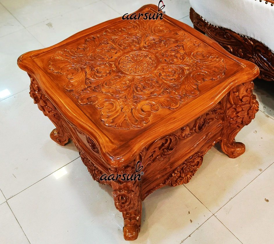 Grandeur Sofa Set, Living Room Sofa Set, Wooden Furniture view 9