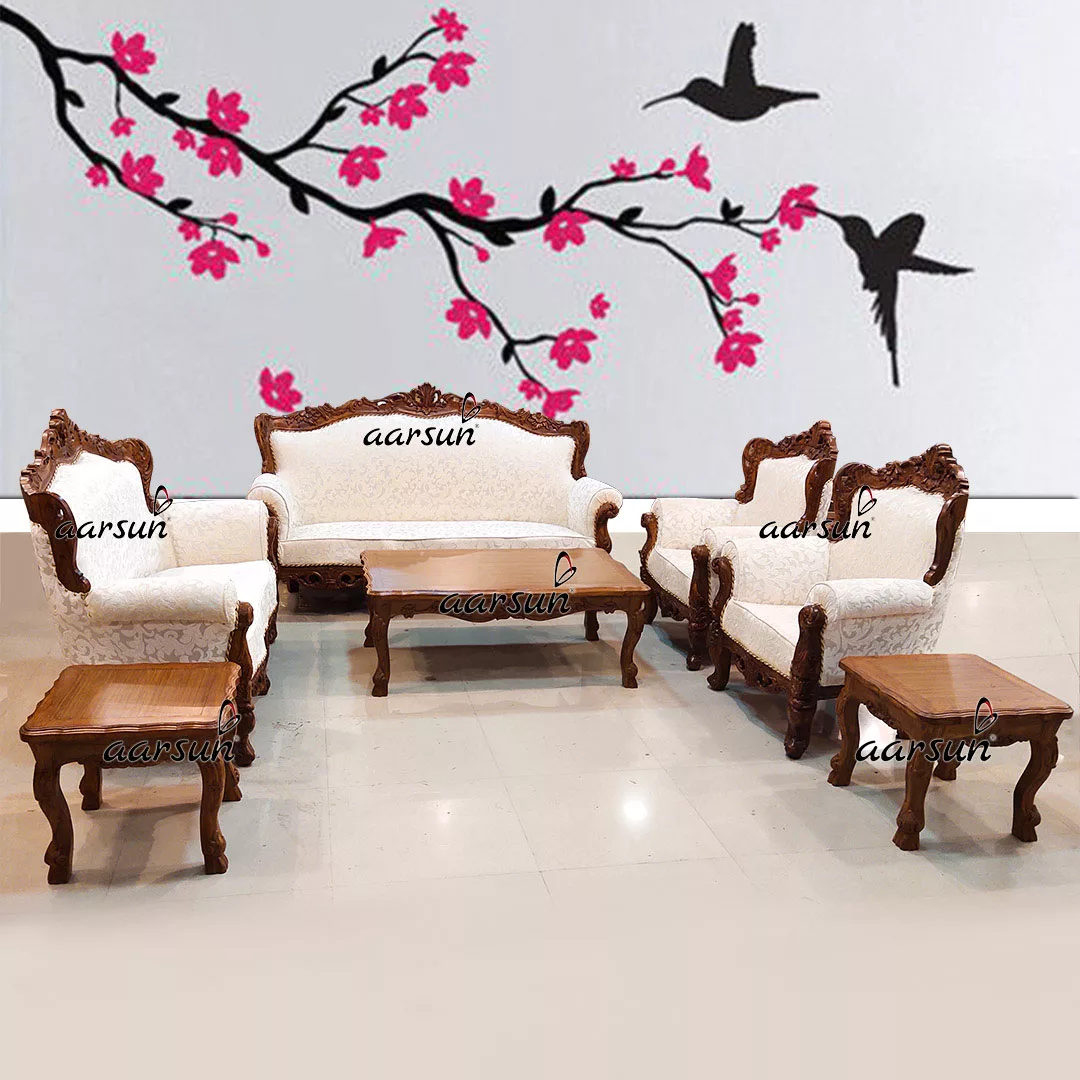 Handcrafted 7 Seater Sofa -Matte Finish YT-268