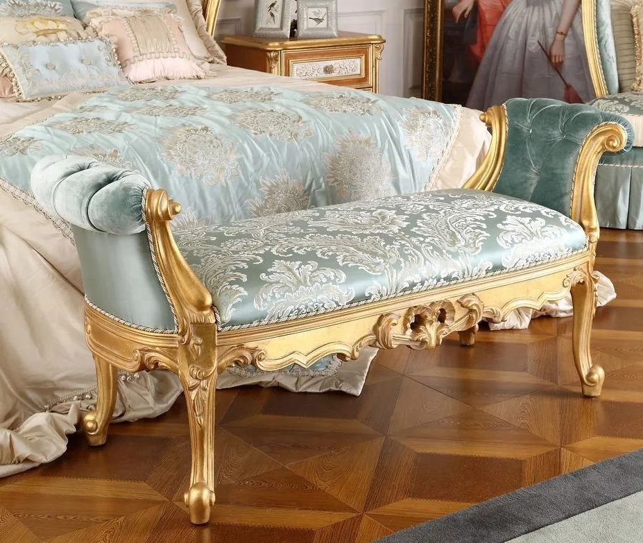 Handcrafted Royal Bed Bench SETT-0005