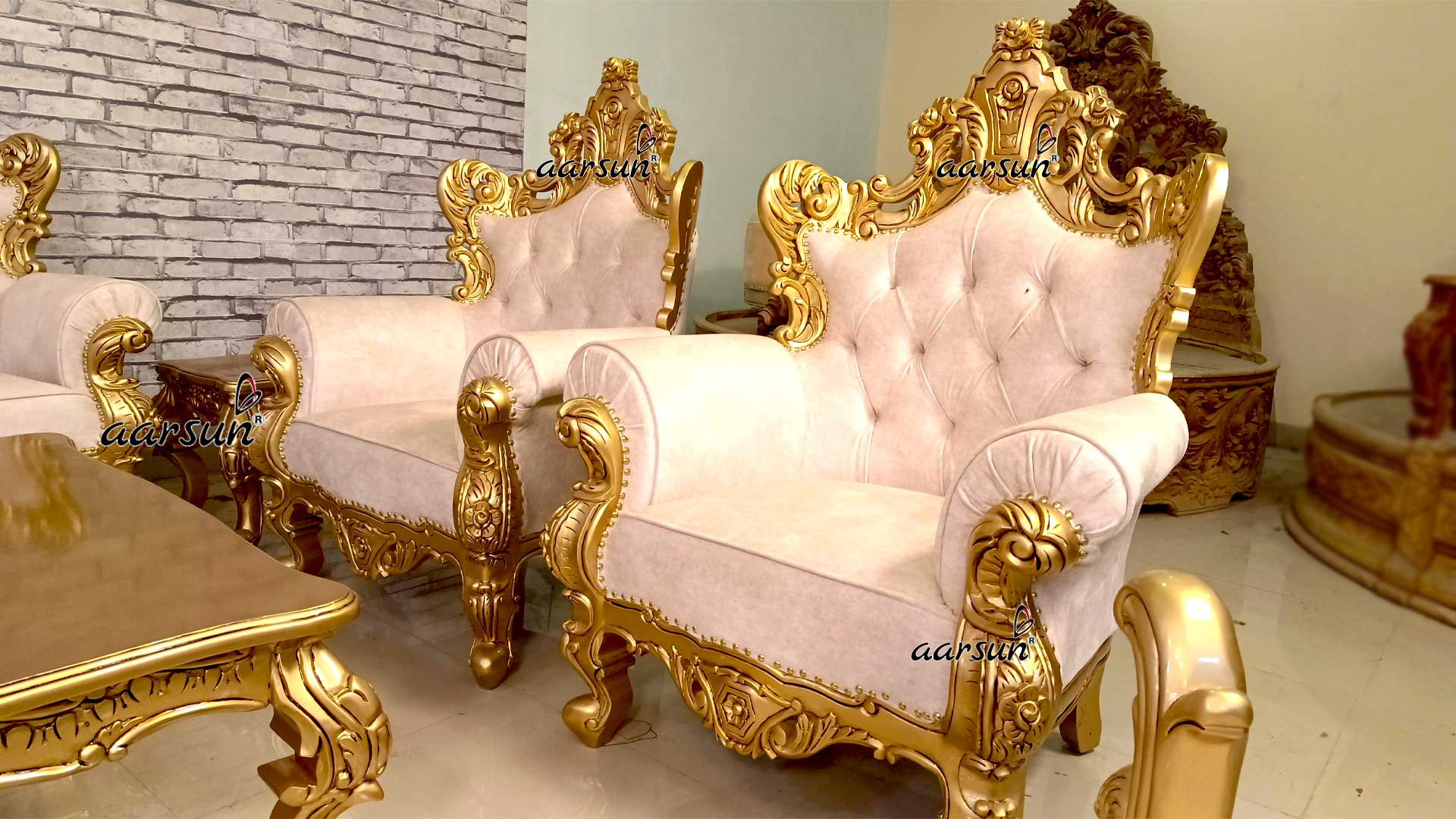 High End Luxury Sofa Set view 4