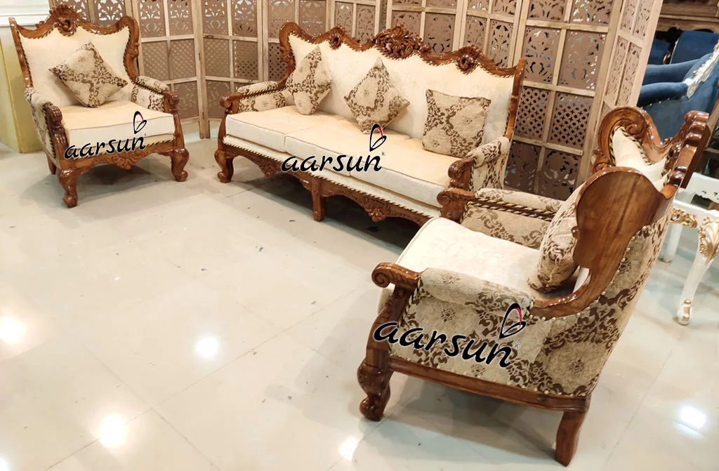 Home Sofa Set Teak Wood YT-157 view 3
