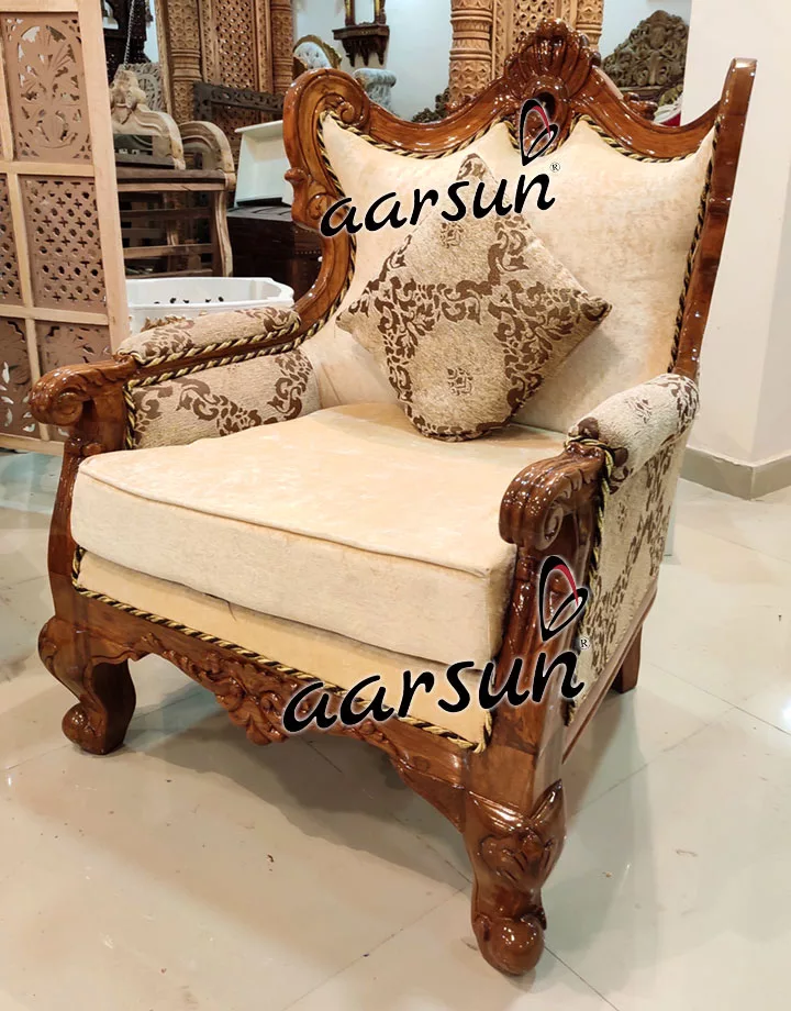 Home Sofa Set Teak Wood YT-157 view 4