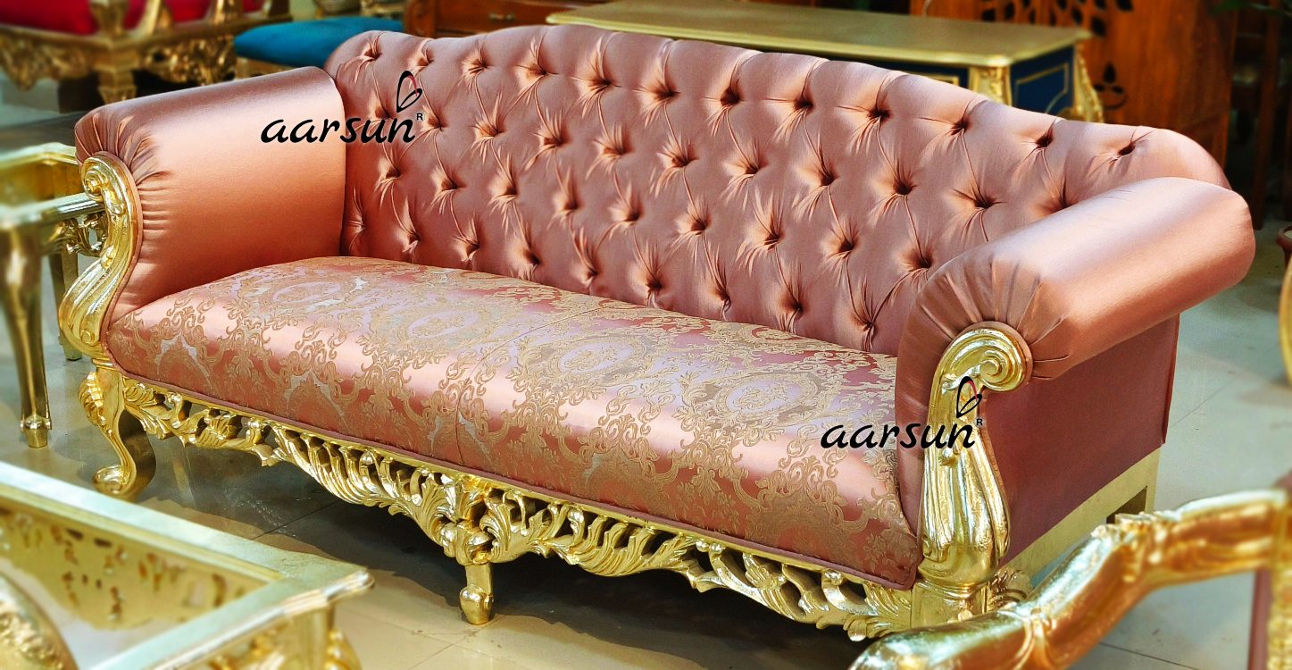 Incredible Sofa Set for Royal Living Room, Carved Furniture view 7