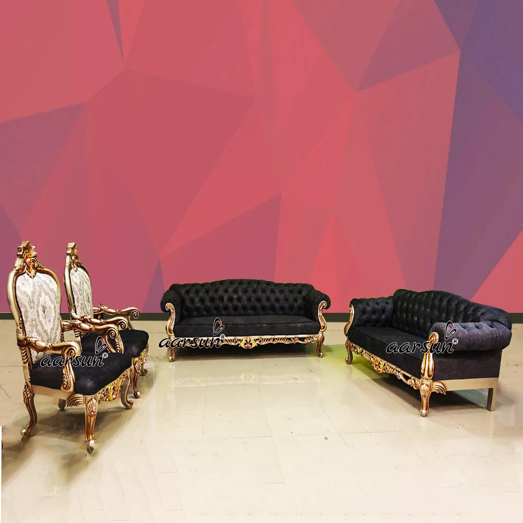 Latest Royal Sofa Set in Unique Lustre YT-637 view 4