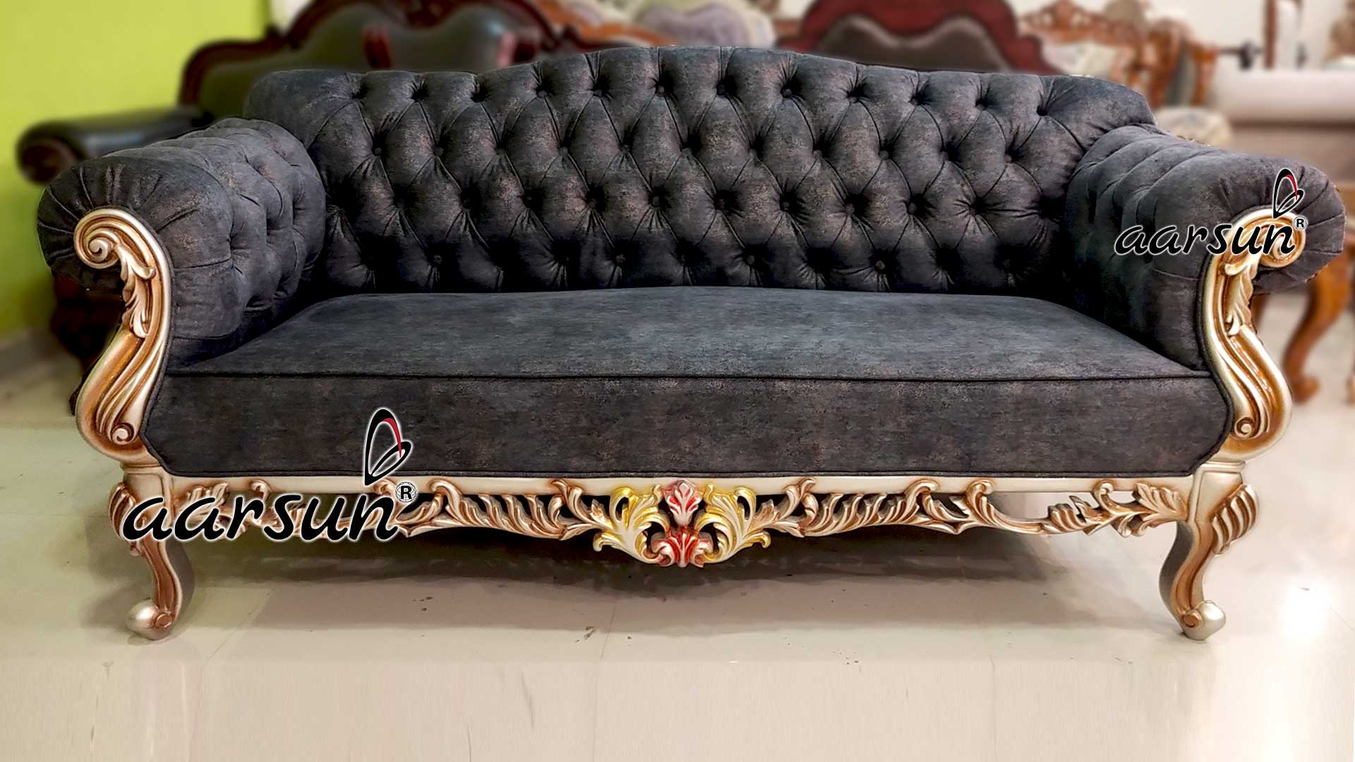 Latest Royal Sofa Set in Unique Lustre YT-637 view 6