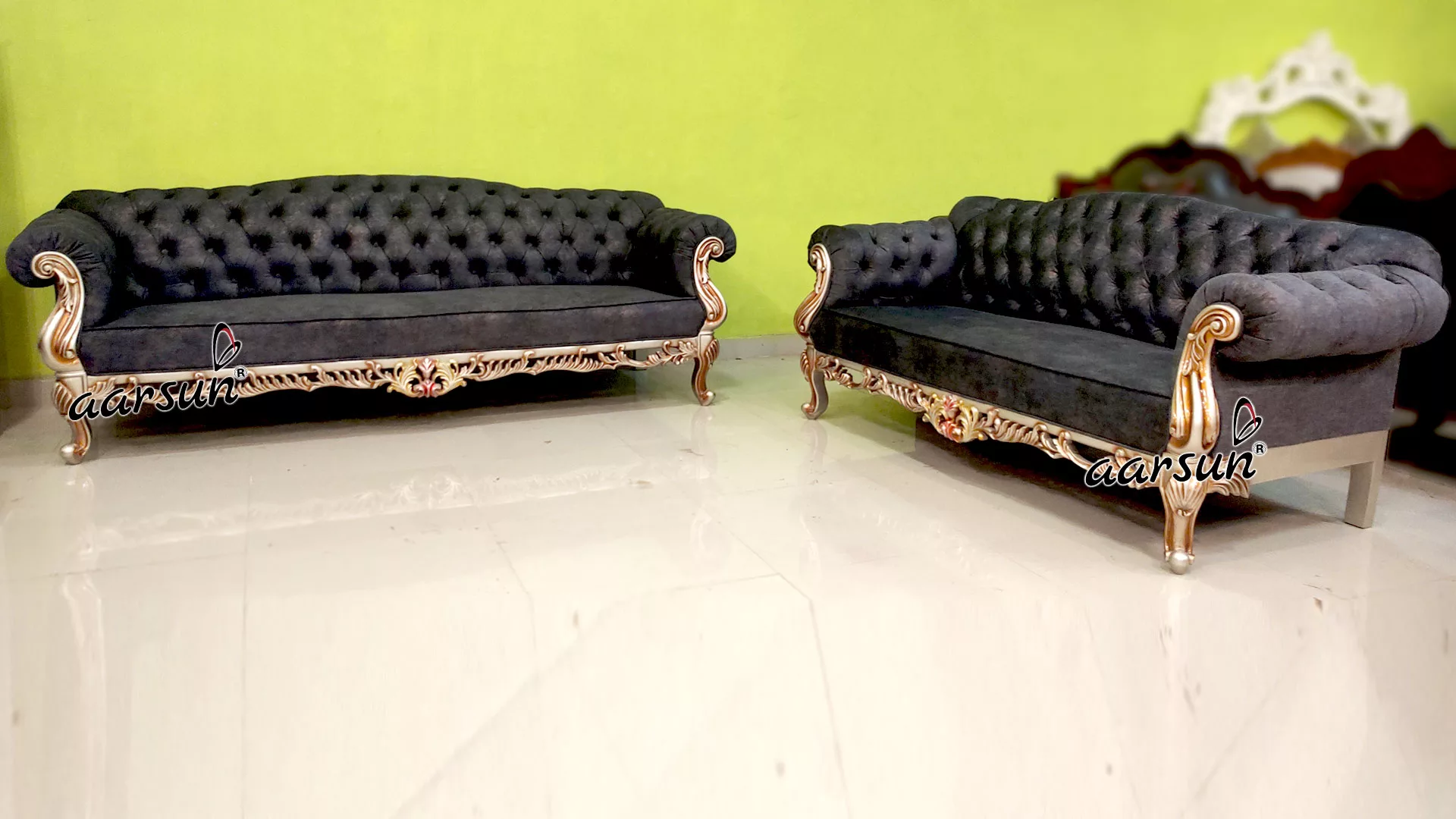 Latest Royal Sofa Set in Unique Lustre YT-637 view 7