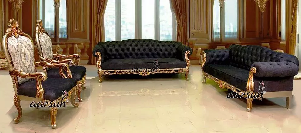 Latest Royal Sofa Set in Unique Lustre YT-637 view 9