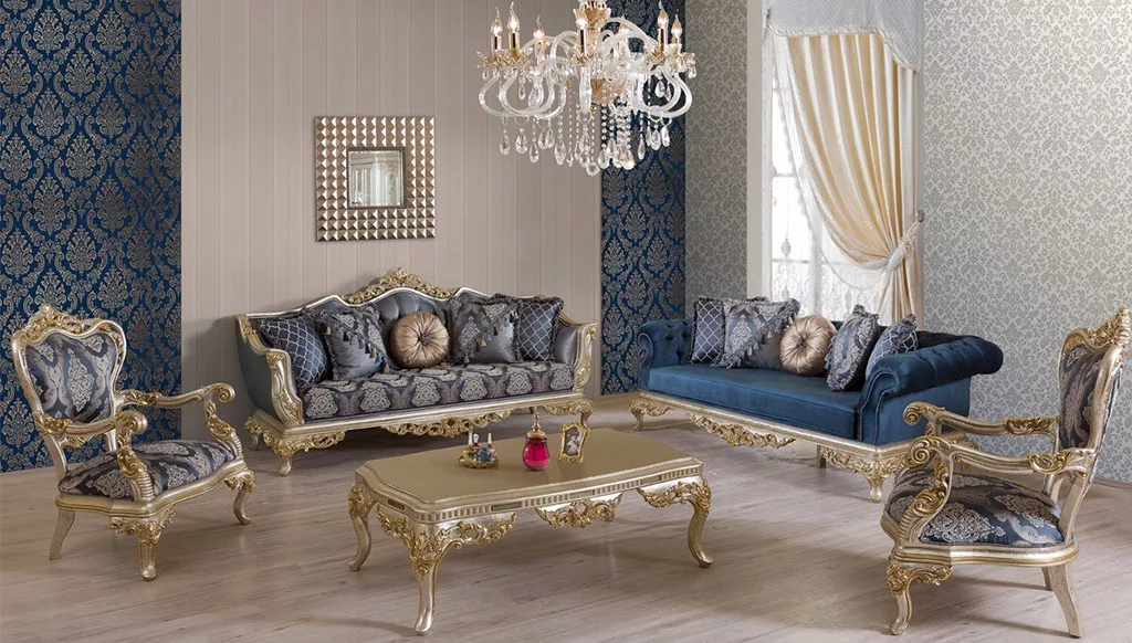 Living Room Sofa Set with Royal Touch SF-0026