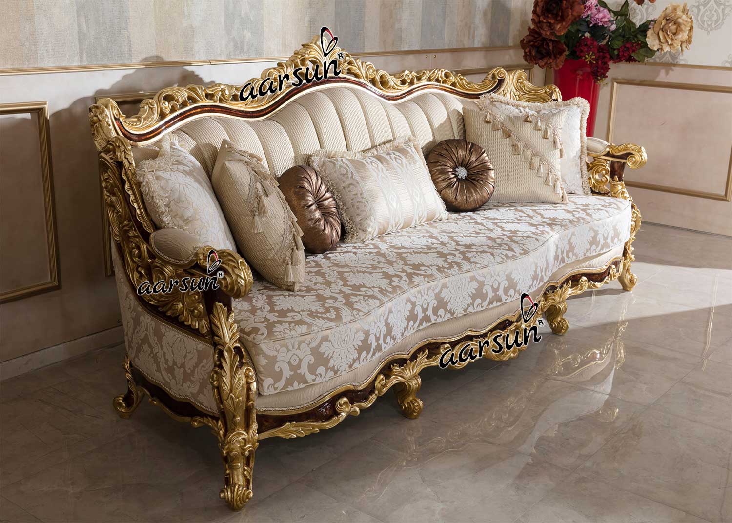 Luxurious Sofa Set Design view 5