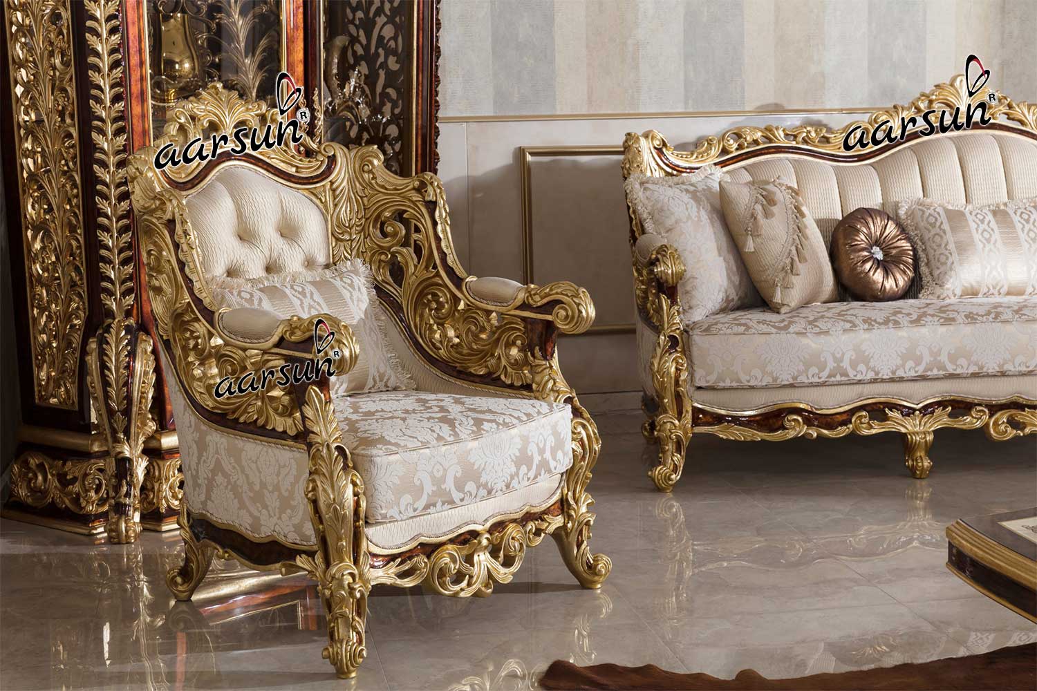 Luxurious Sofa Set Design view 7