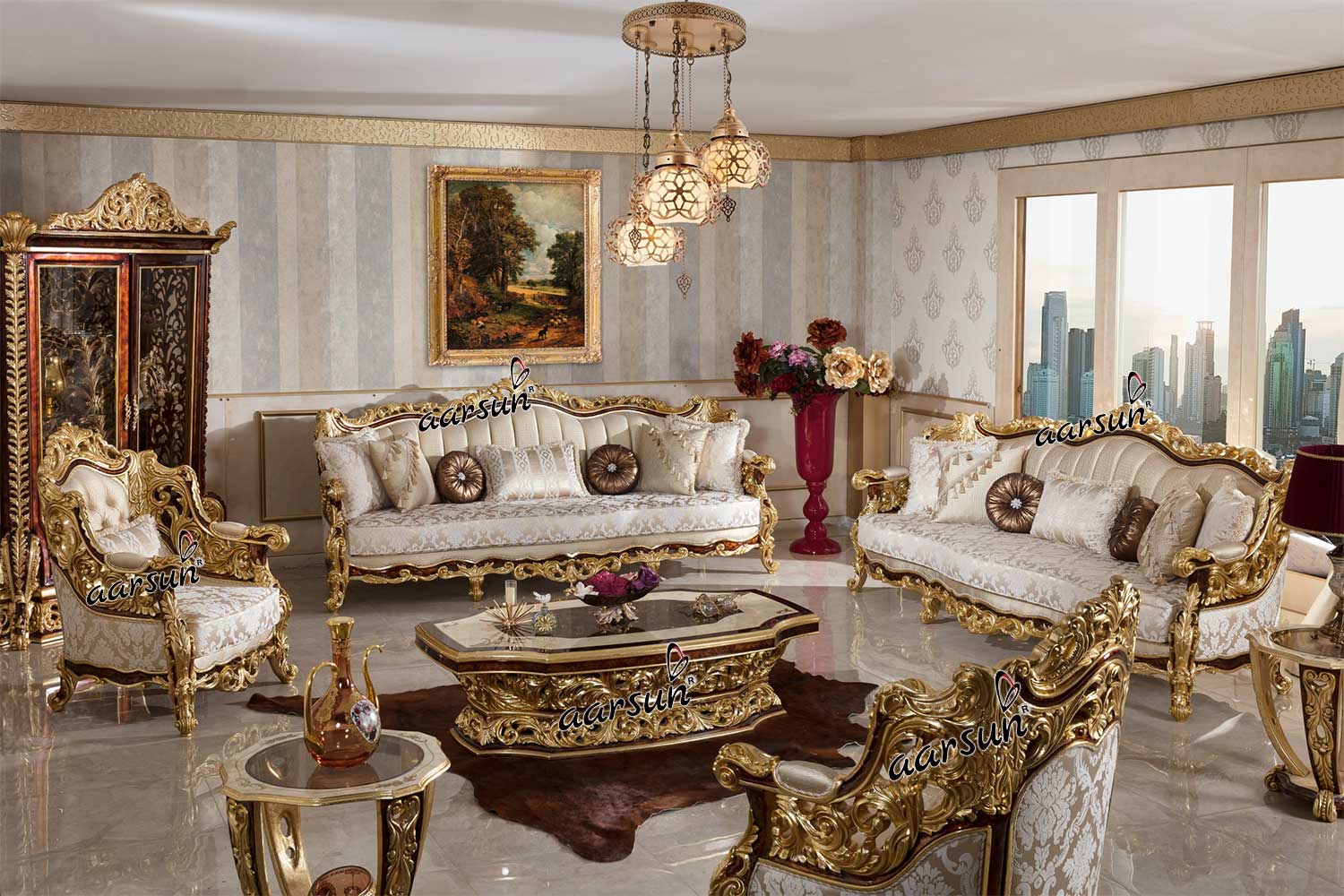 Luxurious Sofa Set Design