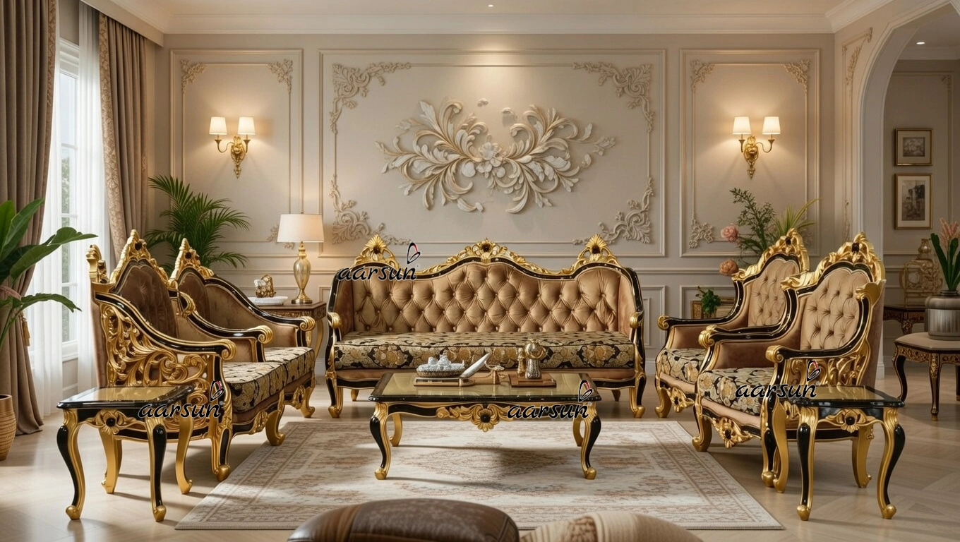 Luxurious Sofa Setup For Living Room