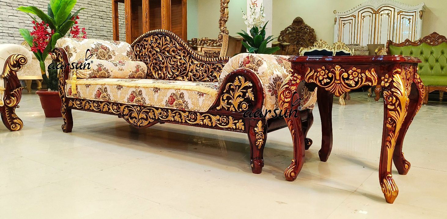Luxurious Wooden Sofa Set NT-29 view 6