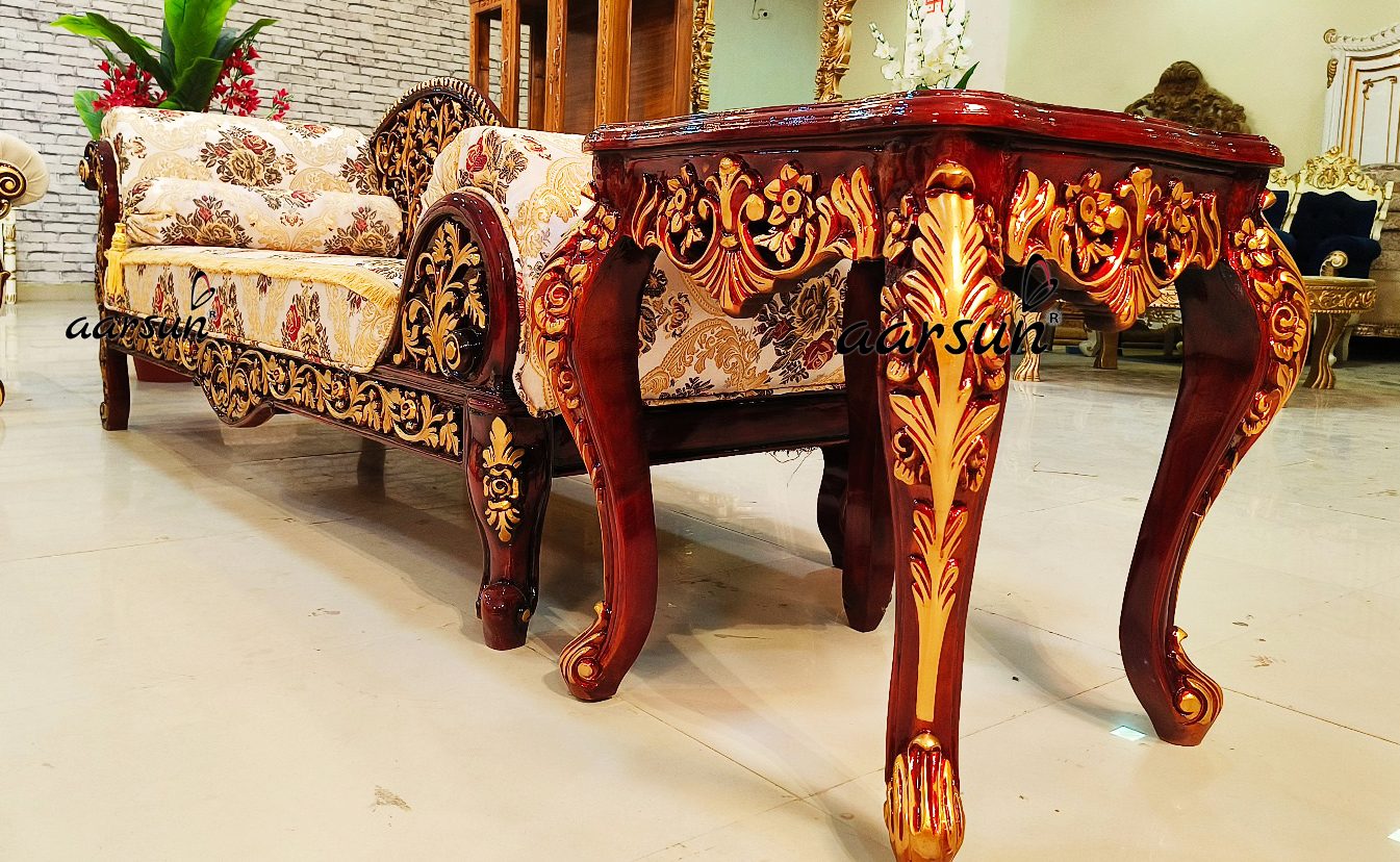 Luxurious Wooden Sofa Set NT-29 view 7