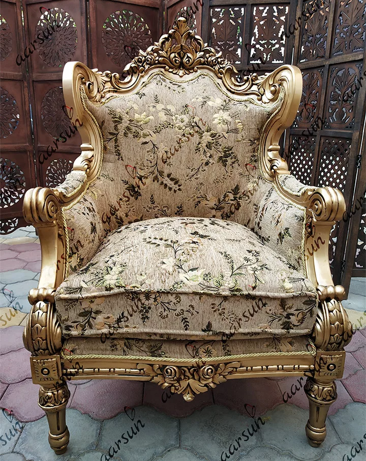 Luxurious Wooden Sofa Set for Living Room YT-96 view 7