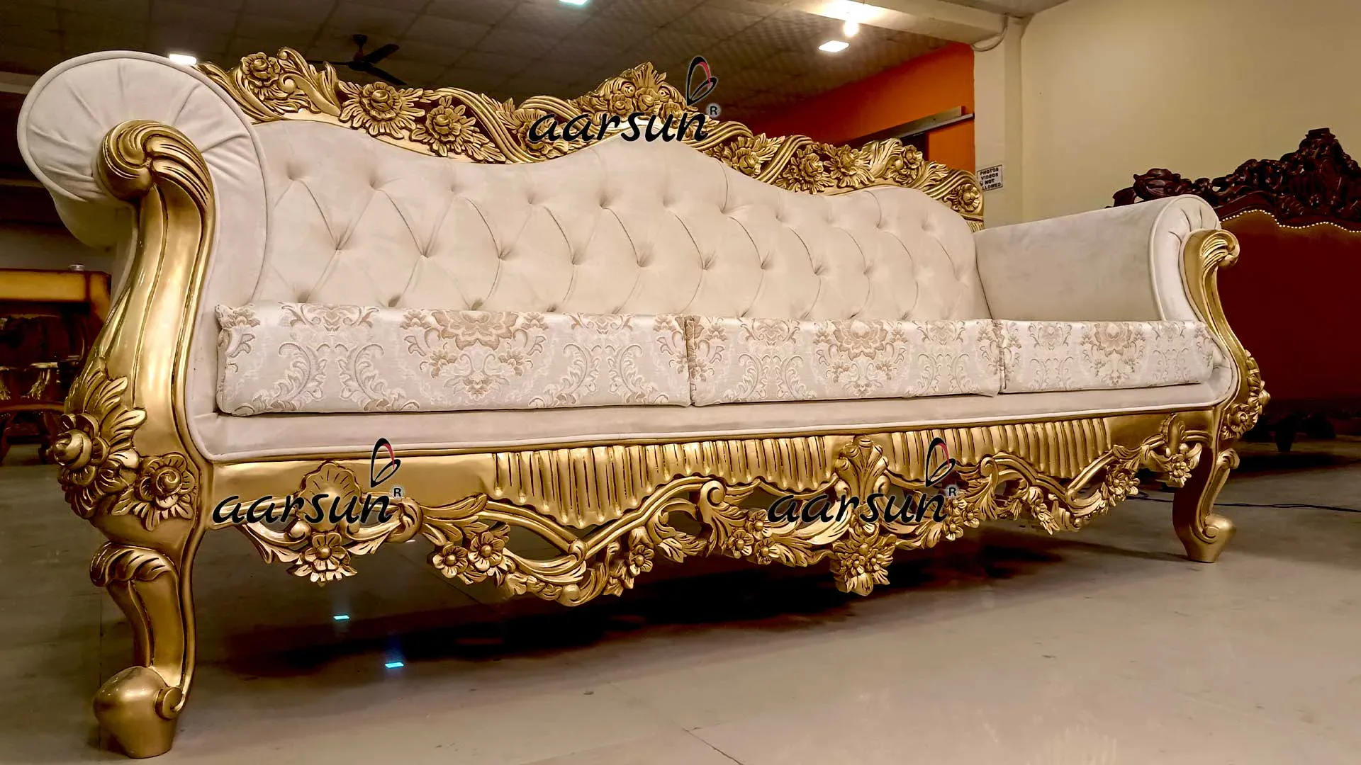Luxury Golden Sofa Set YT-740 view 4
