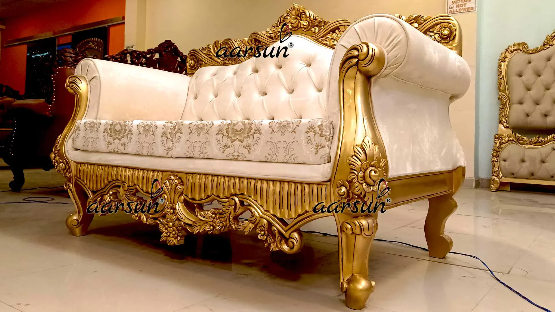 Luxury Golden Sofa Set YT-740 view 5