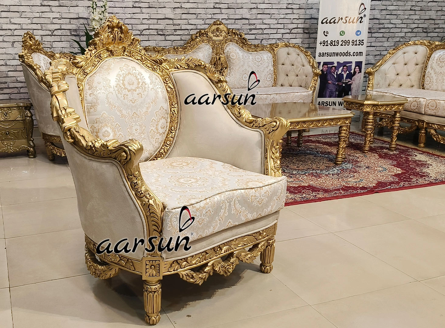 Luxury Sofa Set Furniture for Modern Homes view 10