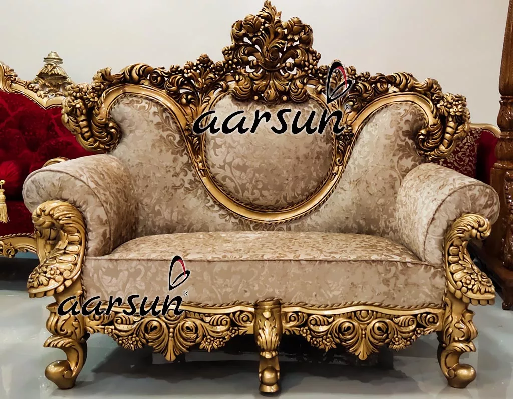 Luxury Sofa Set in Gold Finish YT-292(A) view 6