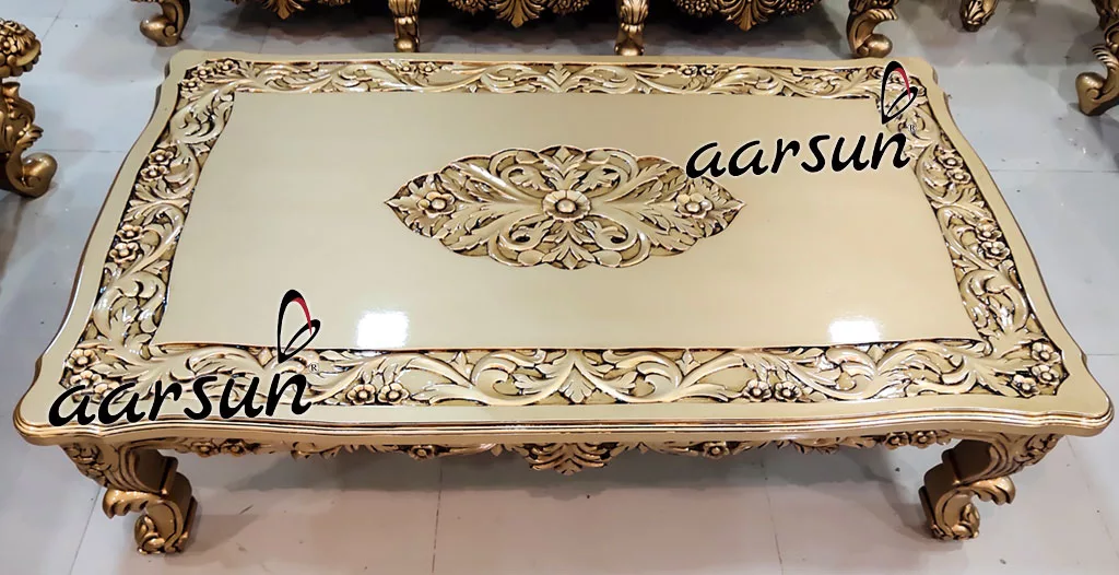 Luxury Sofa Set in Gold Finish YT-292(A) view 7