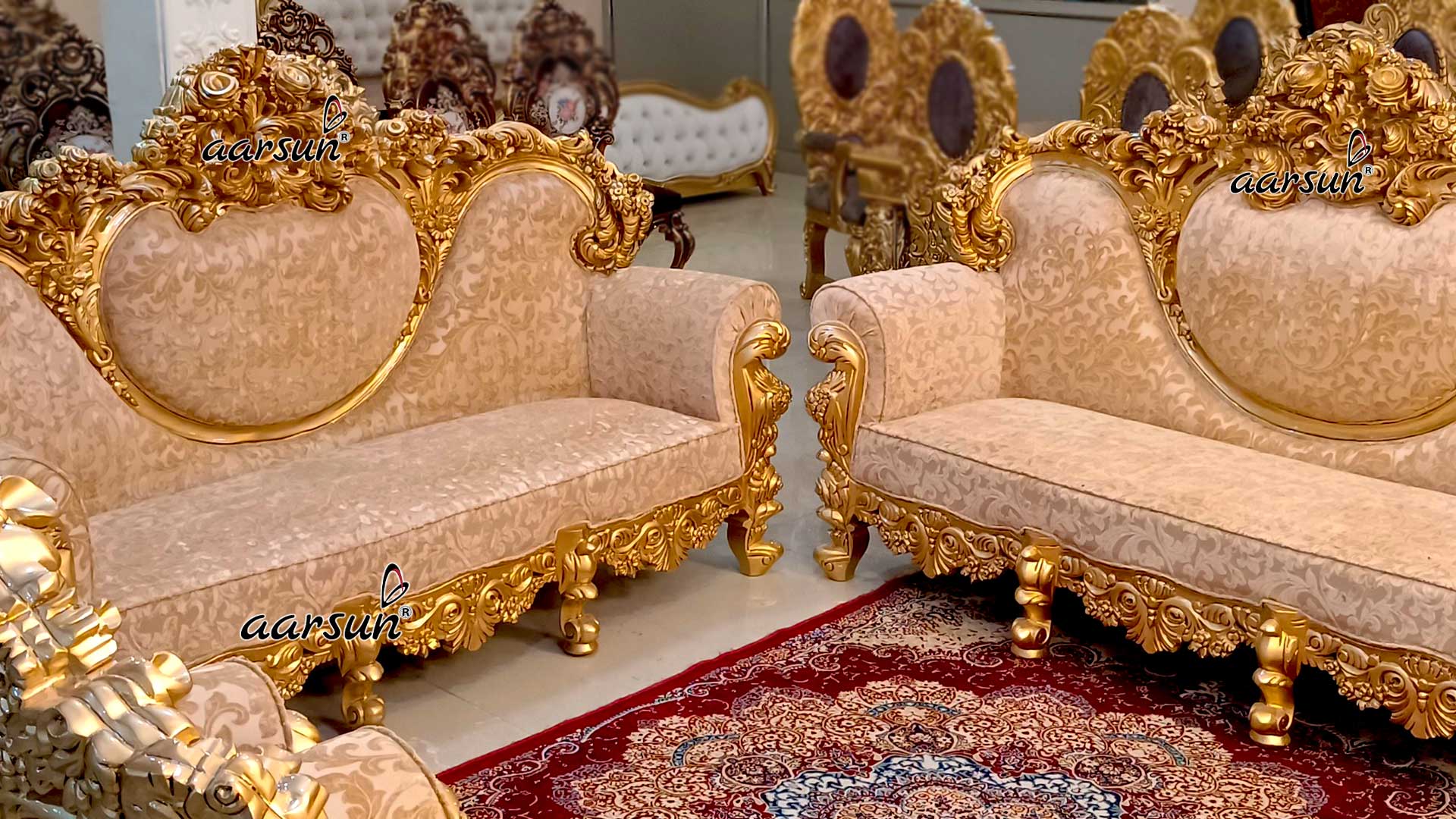 Maharaja Luxury Sofa Set YT-785 view 4