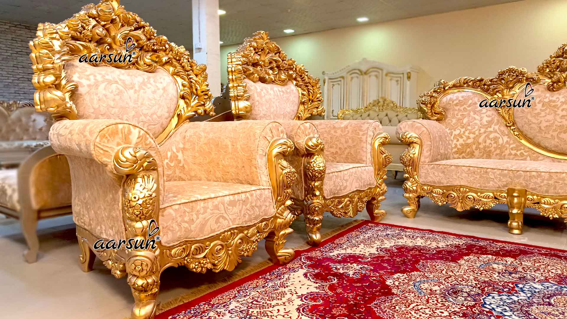 Maharaja Luxury Sofa Set YT-785 view 5