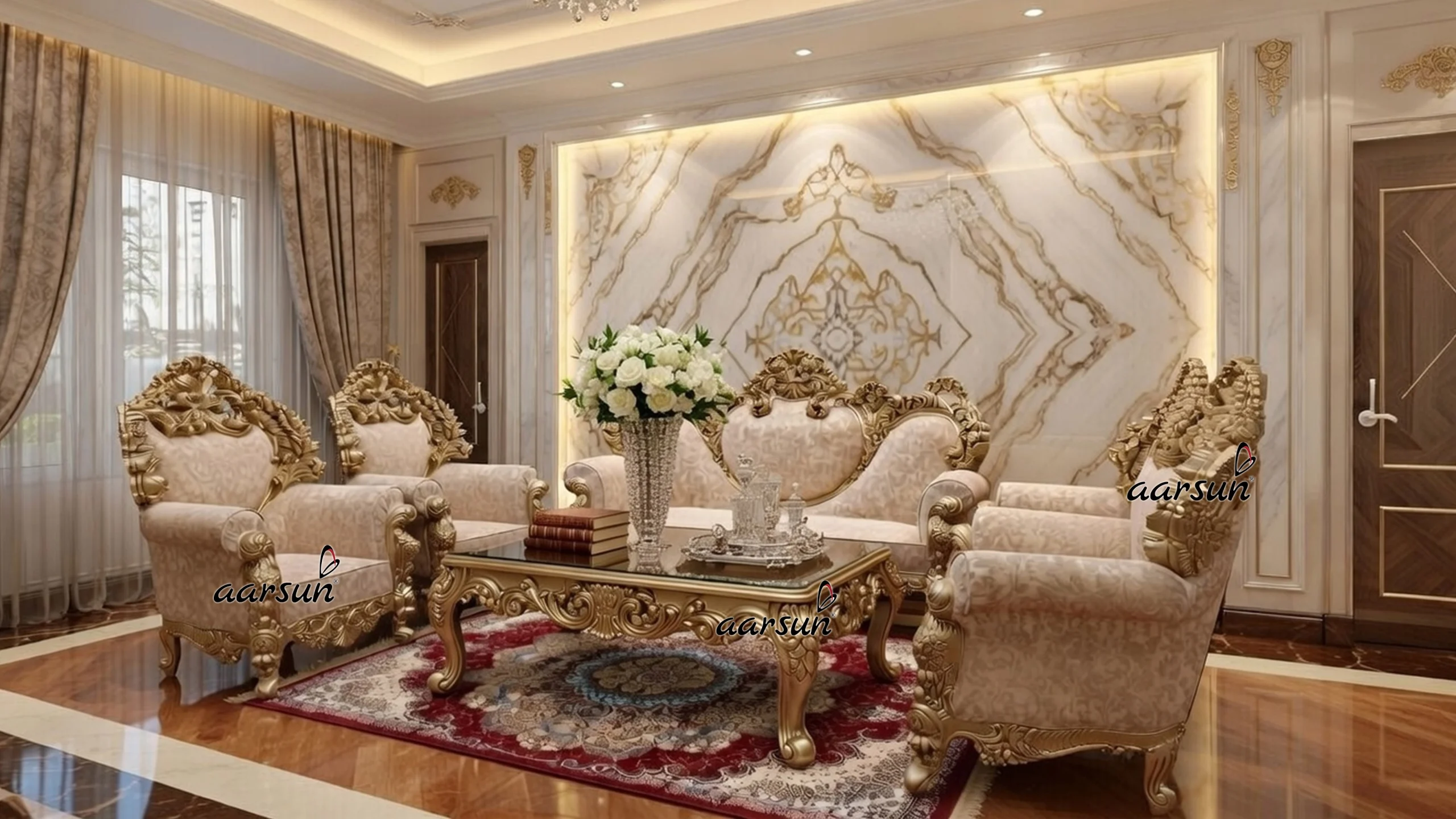 Maharaja Luxury Sofa Set YT-785