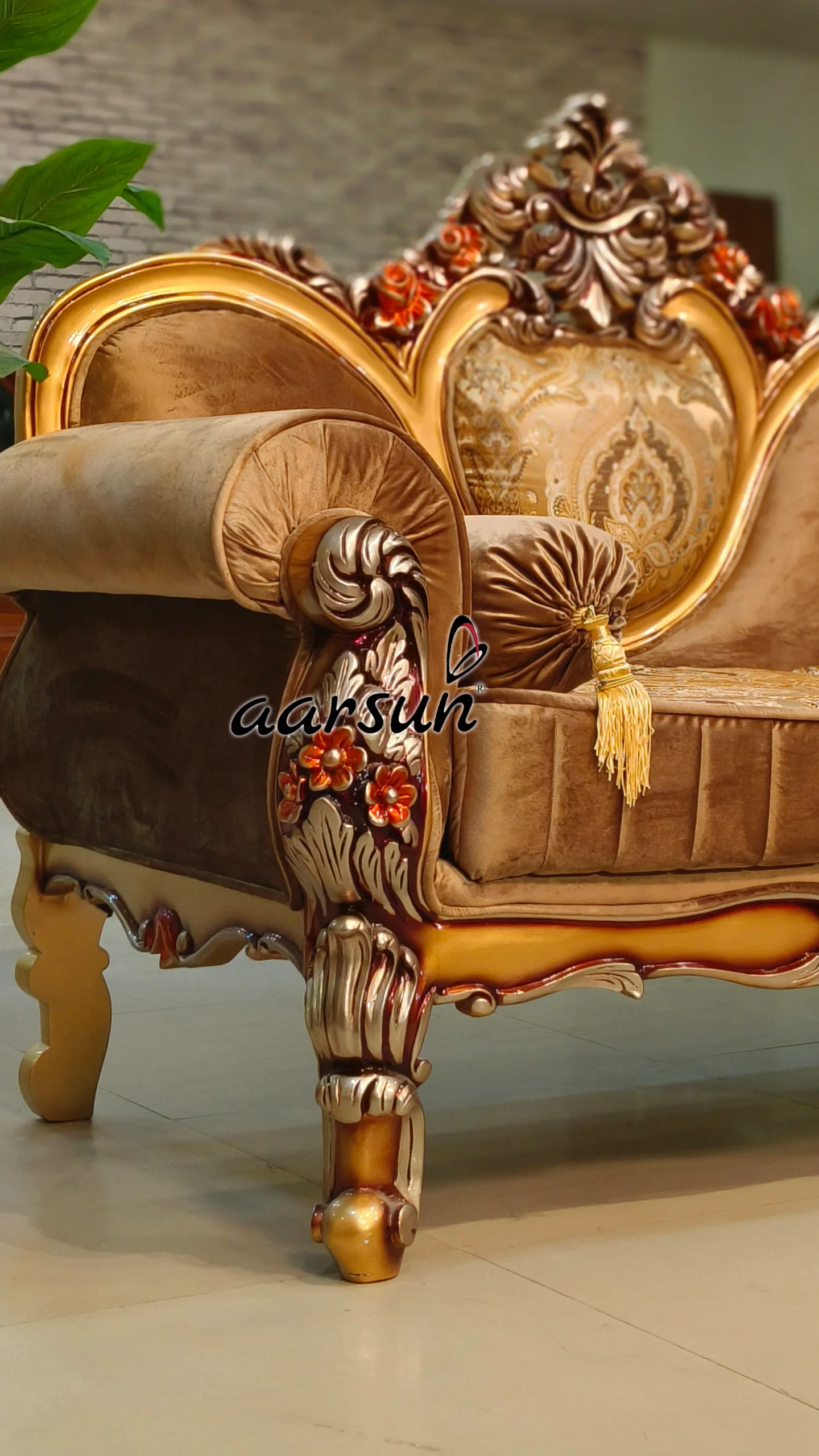 Multi shade Deewan in Duco Paint view 5