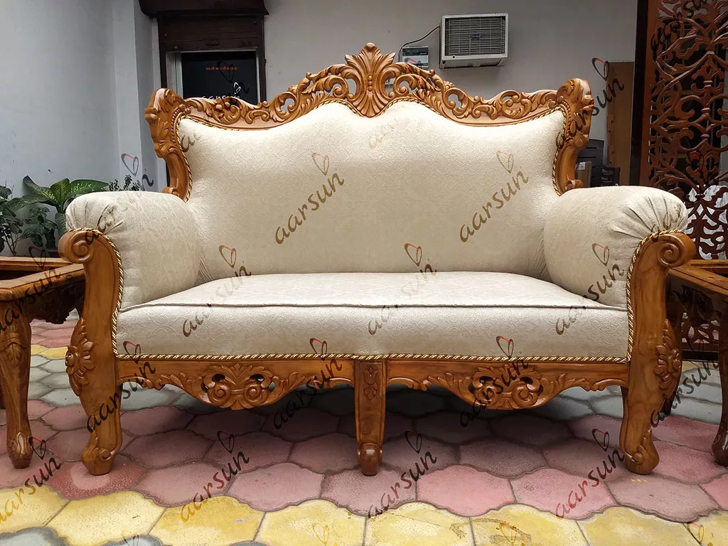 Natural Polish Sofa Set for Living Room YT-132 view 5