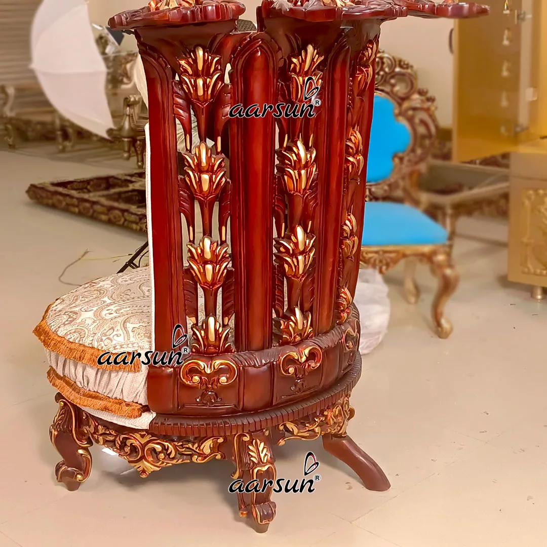 Peacock Throne Design Living Room Set view 5