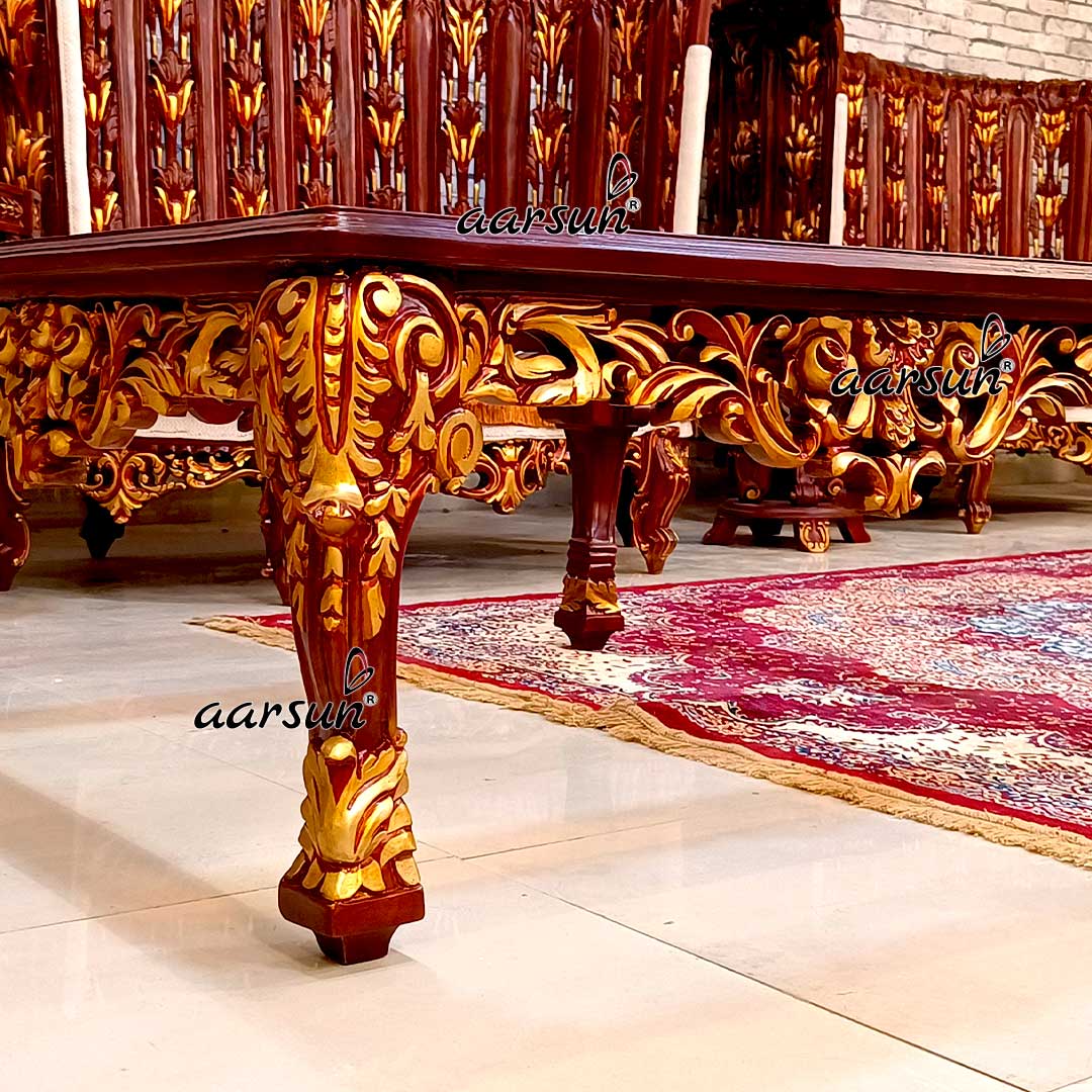 Peacock Throne Design Living Room Set view 6