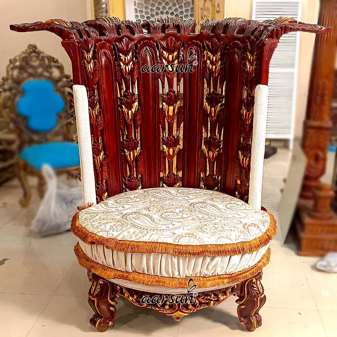 Peacock Throne Design Living Room Set view 7