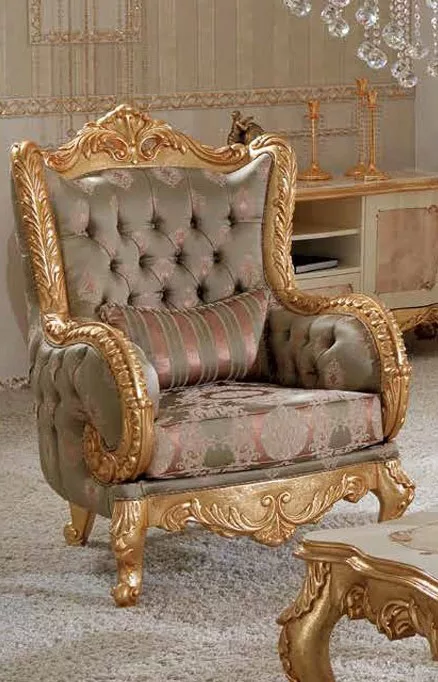 Premium Handmade Sofa Set, Royal Fabric SF-0034 view 4