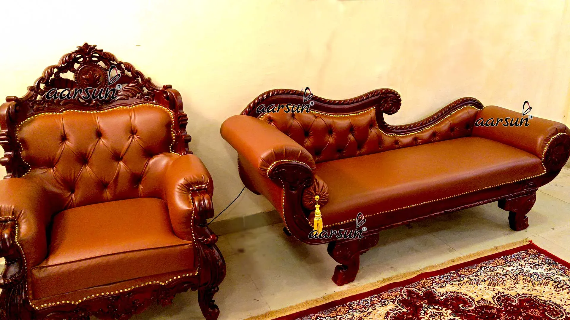 Premium Leatherette Sofa Set YT-741 view 4