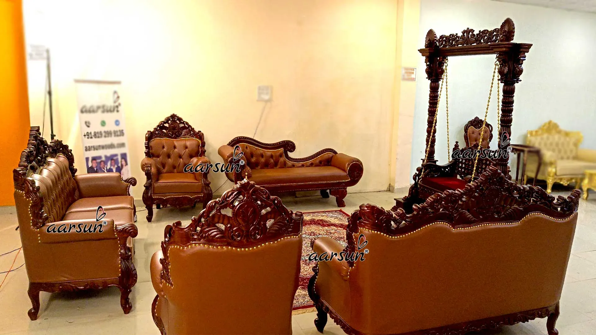 Premium Leatherette Sofa Set YT-741 view 5