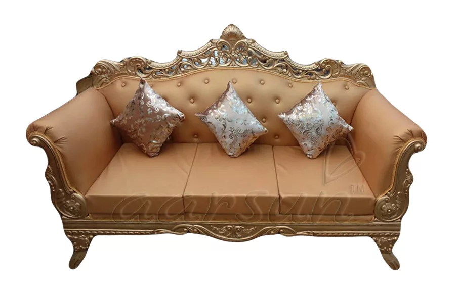 Rajwada Design Wooden Sofa Set (3+2+1+1) SOFA SF-0037 view 5