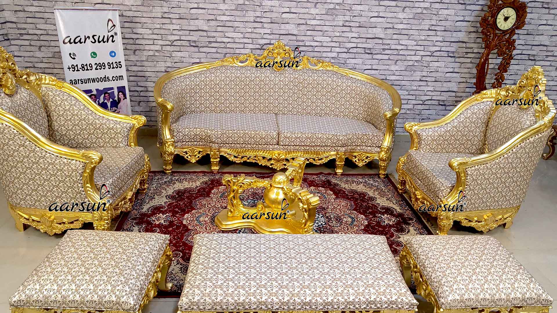 Rich Look Luxury Sofa Set YT-772 view 5