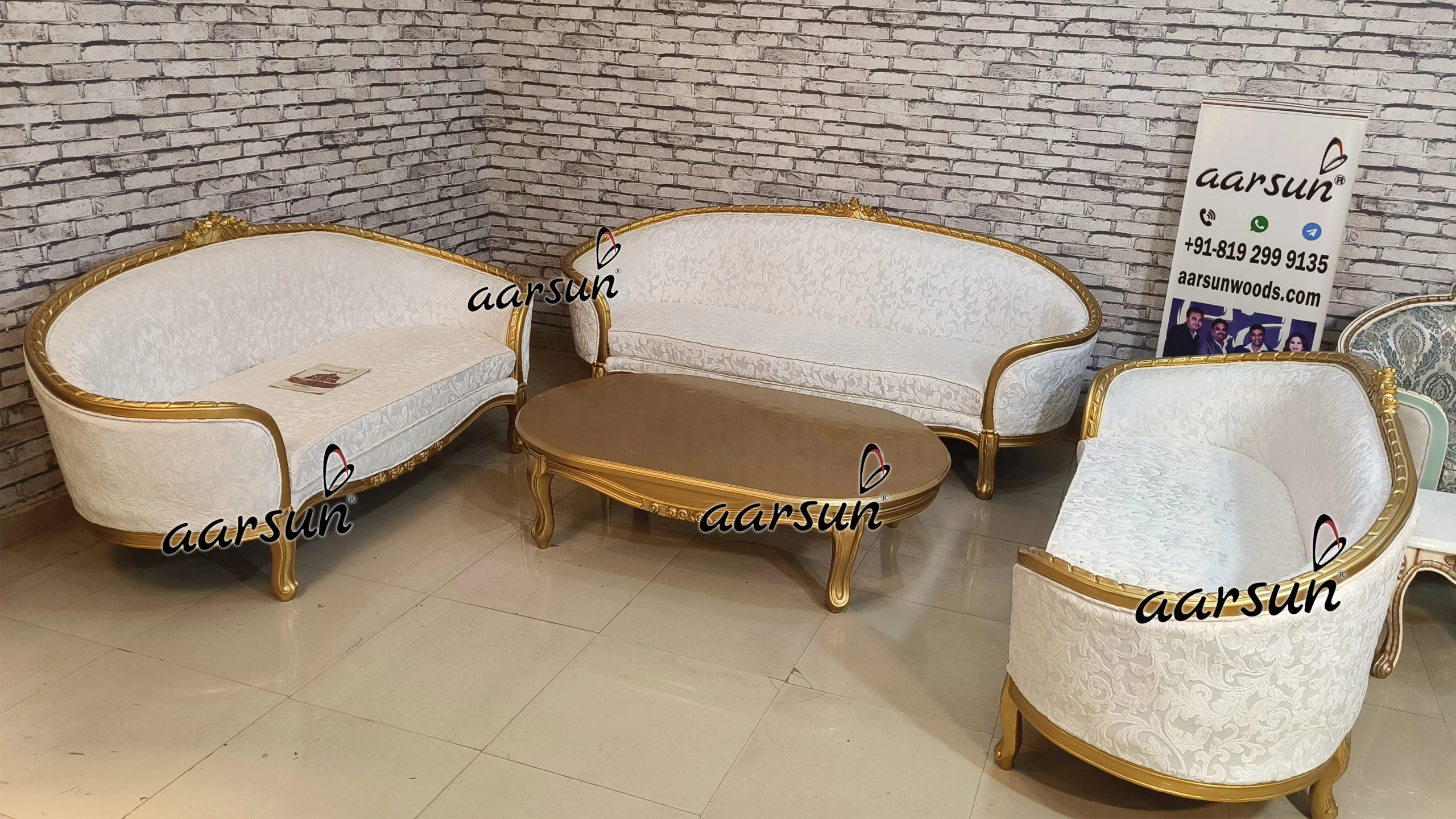 Royal 7 Seater Sofa Set view 4